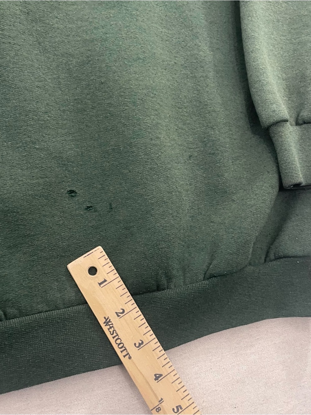 Vintage Edmonton Eskimos Hoodie Zip Up Impact CFL Yellow Green Men M Football - Picture 5 of 12
